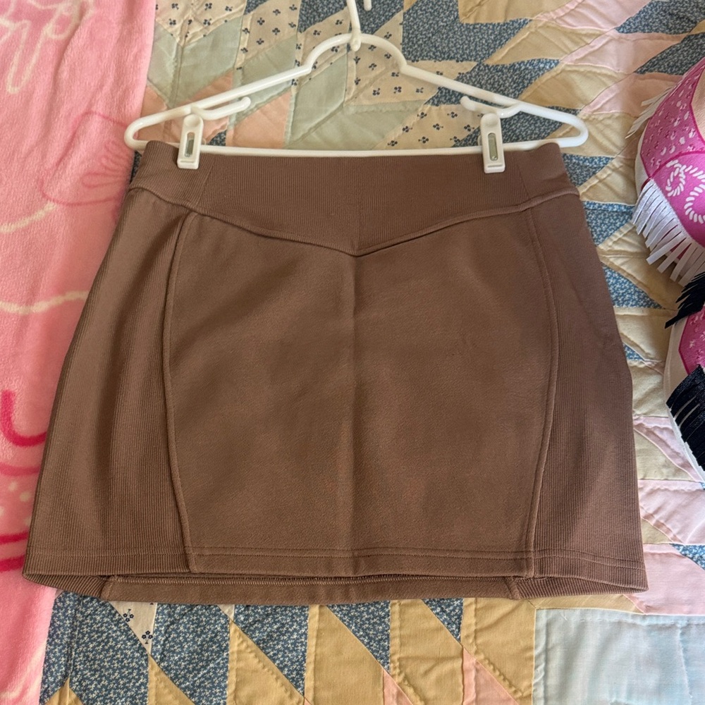 Lululemon Athletica Brown Mini Skirt